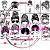 Fichier Image femme pour cricut