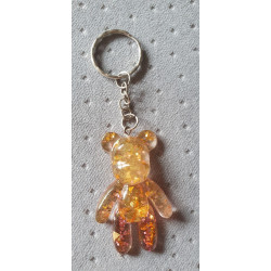 Porte Clé Ourson/jaune