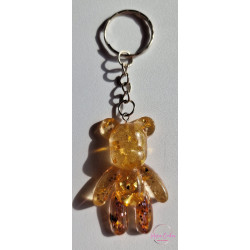 Porte Clé Ourson/jaune